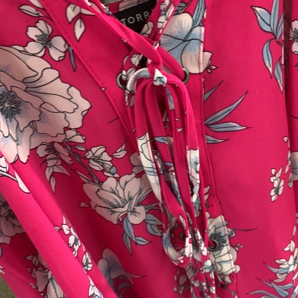 Women’s Plus Torrid Tank Pink Floral, 3/3X, 11257766 - Picture 2 of 7